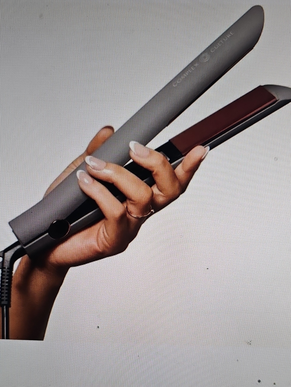Complex Culture Titanium Flat Iron Straightens & Curls Hair Stlying Tool